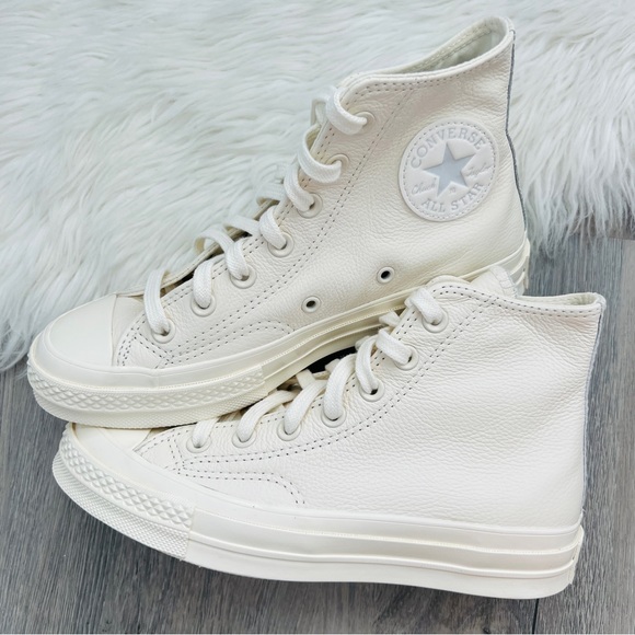 NWT Converse Chuck 70 Tonal Leather Women’s Shoes - Picture 5 of 8